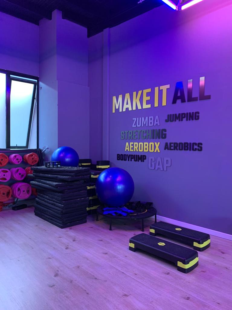 Sala de entrenamiento funcional de TERRA FITNESS